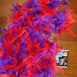 Turkey feather boa